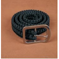 Paracord Survival Belt w/Buckle/Black/X-Large